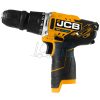 JCB 12DD-2-E-BOXX fúró-csavarozó 30Nm 2x2Ah 12V +3db különböző tokmány, L-Boxx