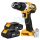 JCB-18BLDD-B kefementes fúrókalapács 18V 2db 2Ah akkuval, töltővel, W-BOXX-ban