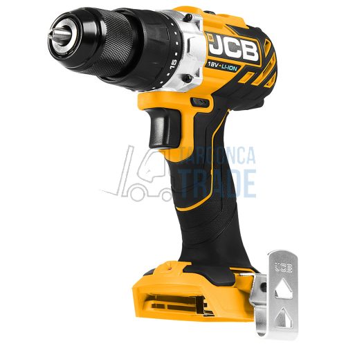 JCB 18BLDD-2-E kefementes fúrókalapács 18V 65Nm 2db 2Ah akkuval, táskában