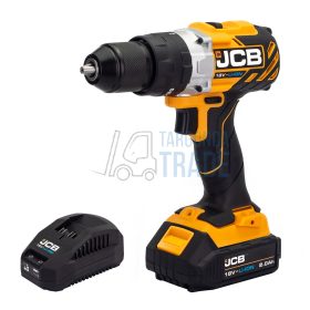   JCB 18BLCD-2XB-E fúrókalapács 18V 65Nm 2Ah akkuval, táskában