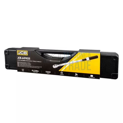 JCB nyomatékkulcs irányváltós 40-220Nm 1/2"