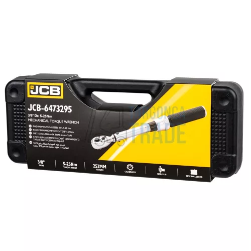 JCB nyomatékkulcs irányváltós 5-25Nm 3/8"