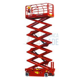 LGMG S1413E II TÍPUSÚ ELEKTROMOS OLLÓS SZEMÉLYEMELŐ